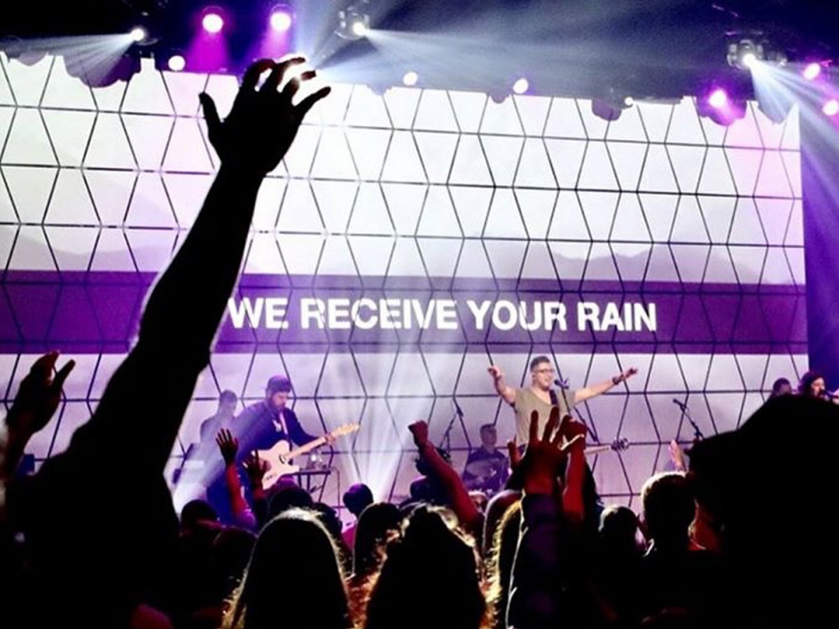 We receive your rain